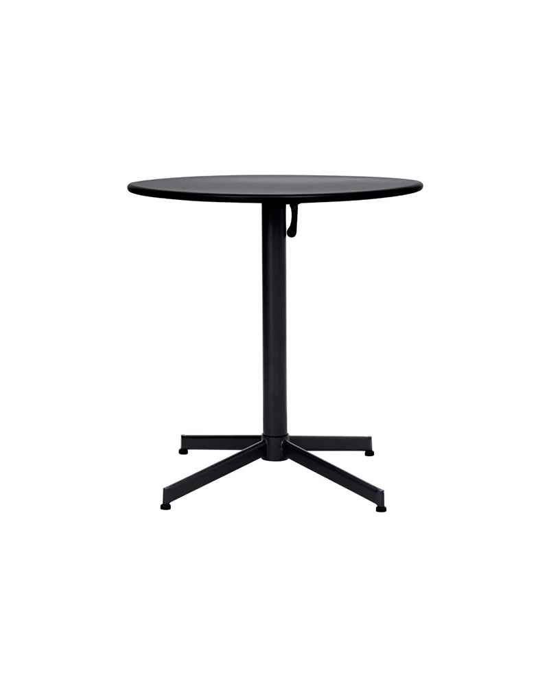 Helo - Black café table - Fits 2-4 people