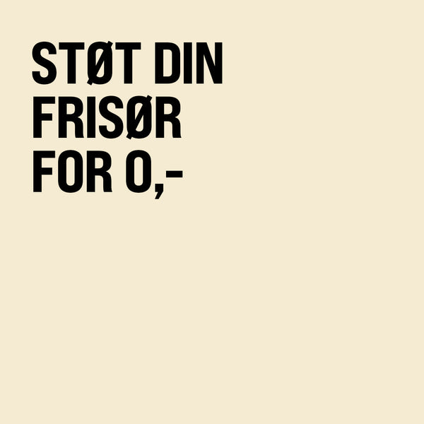 Steun je kapper voor 0 kr.