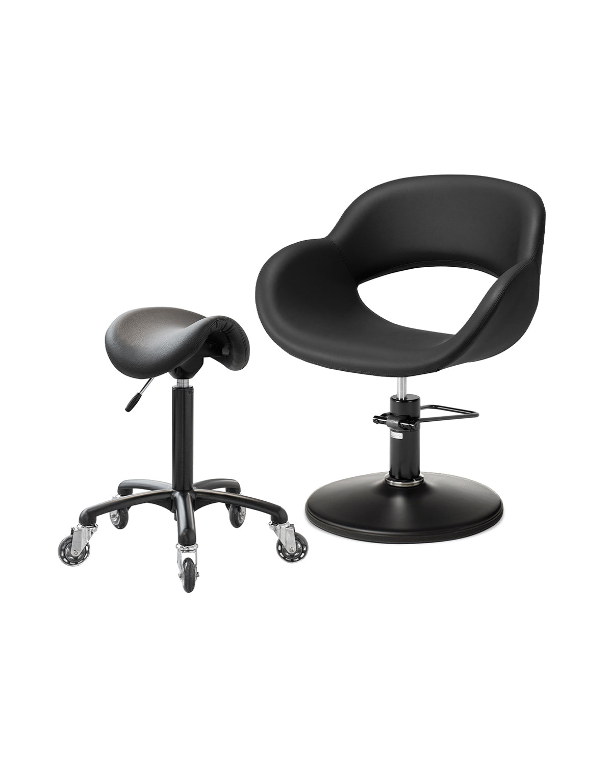 Kappersstoelen, klantenstoel en kapperskrukken – wat is het verschil?