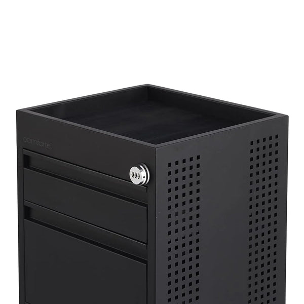 Chariots de coiffure avec verrouillage