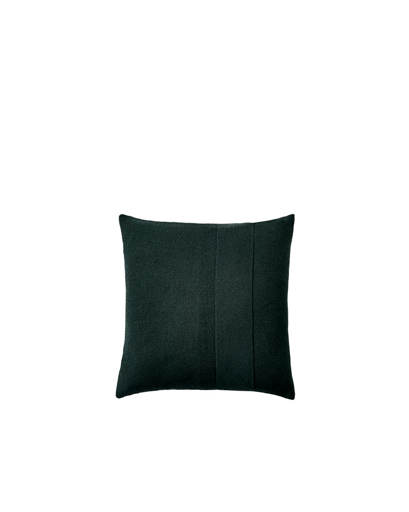 Layer - Dark green decorative cushion - Square
