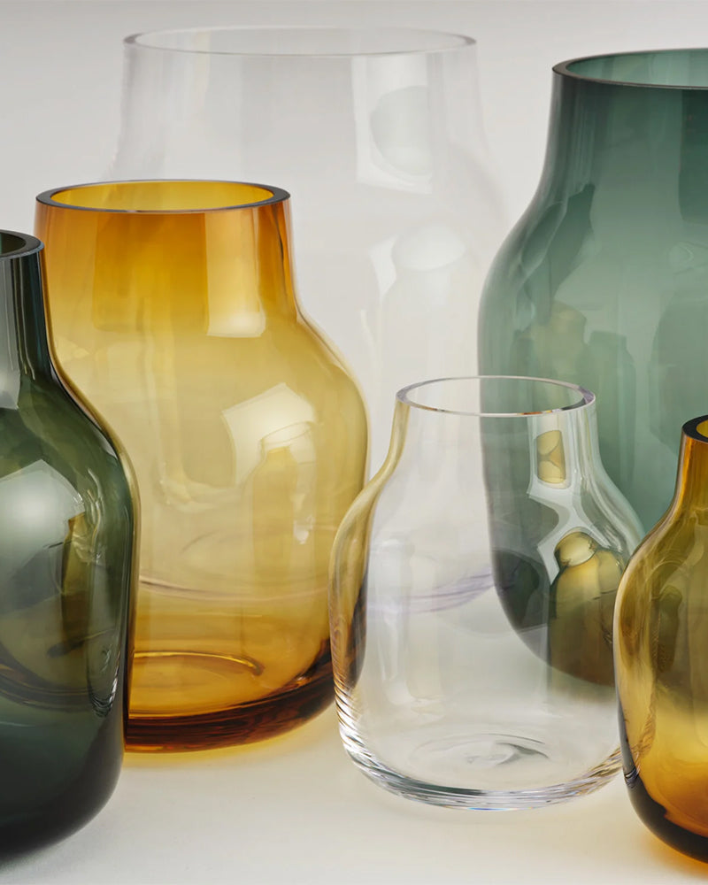 Silent - Flower vase - Orange - Small