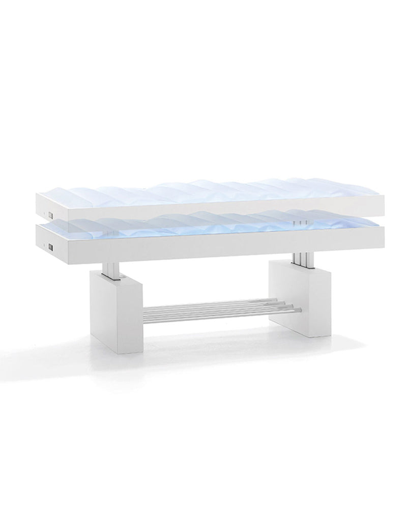 Andromeda - White treatment table - Water mattress with lift