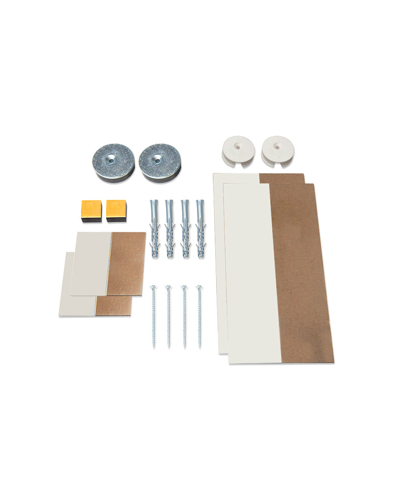 Concealed mirror bracket - Adjustable mirror bracket with magnets