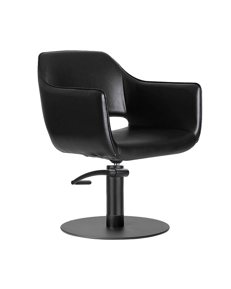 Blake Black - Black styling chair - Black O base