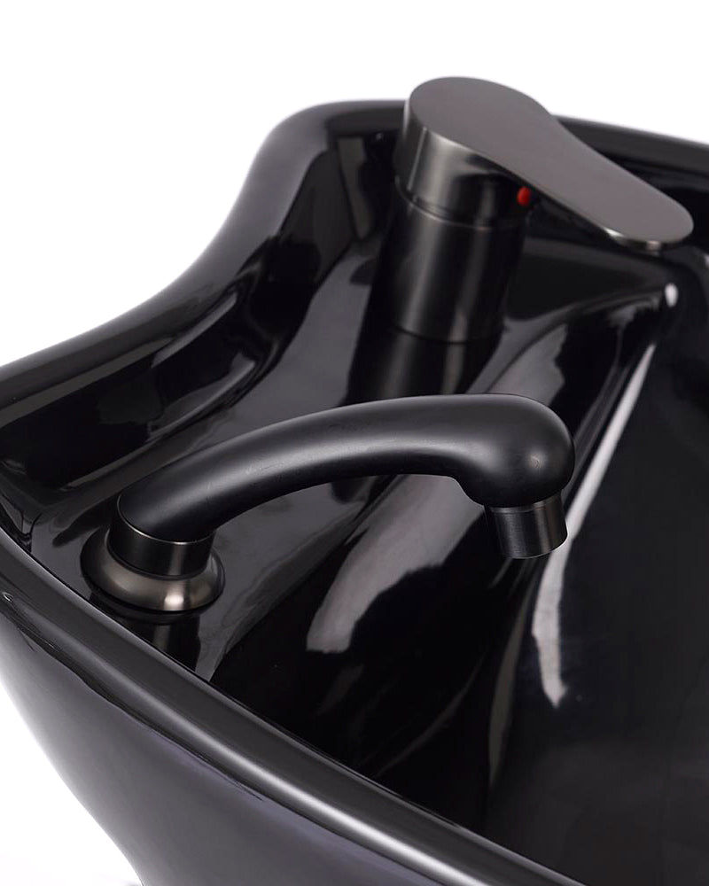 Lambert - Black washing unit - Black basin