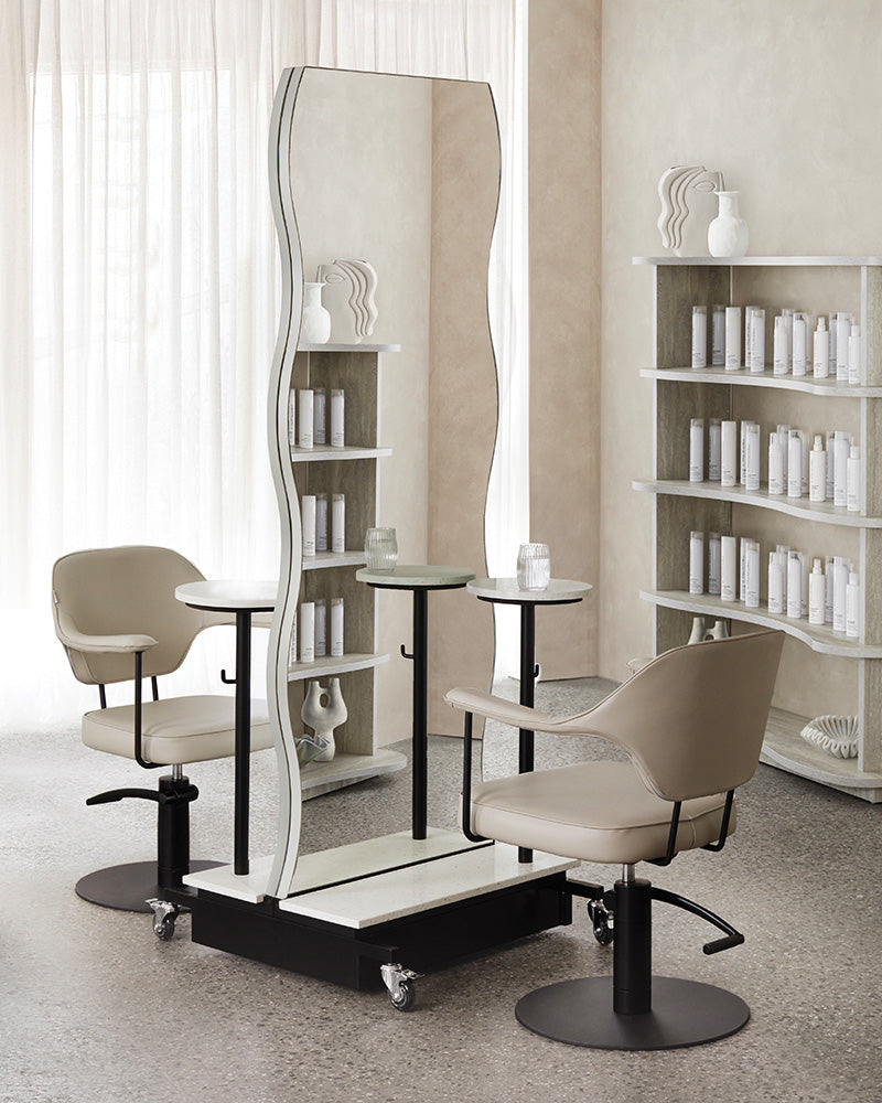 Grande workstation-base with wheels