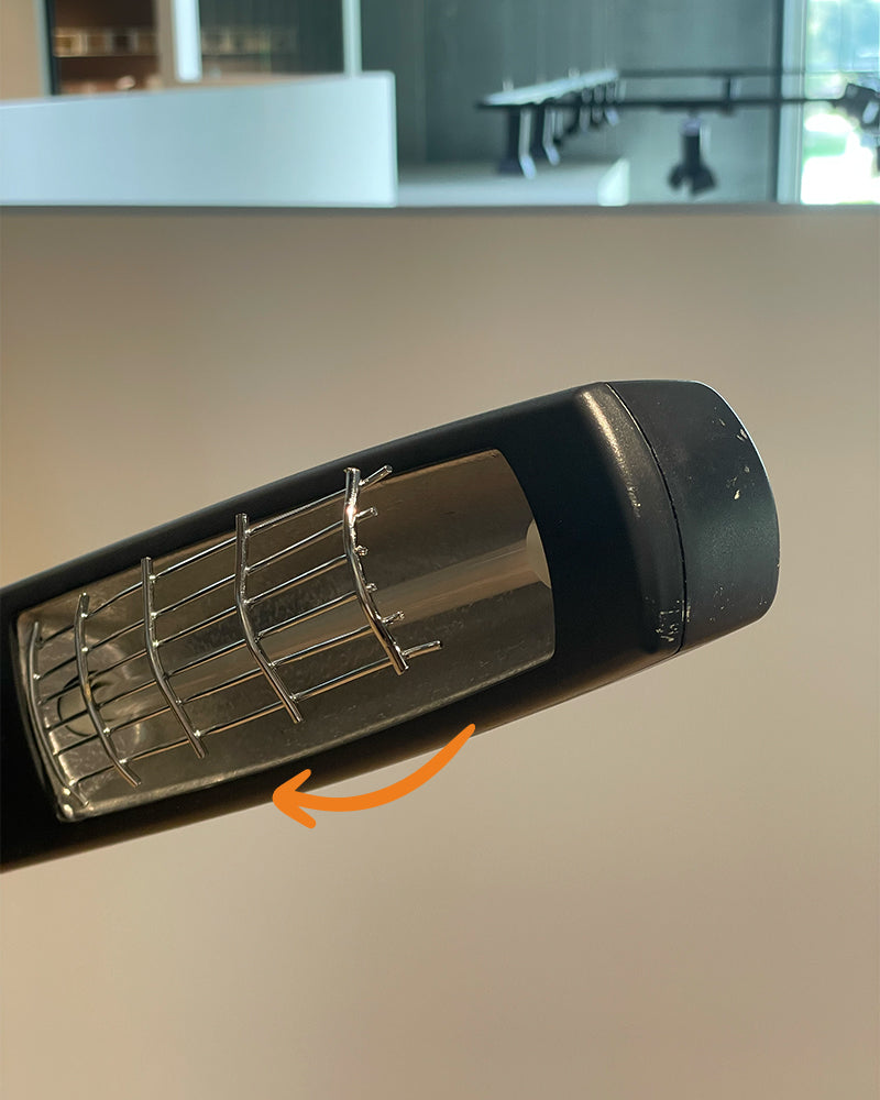 Infrared tube for hairmaster