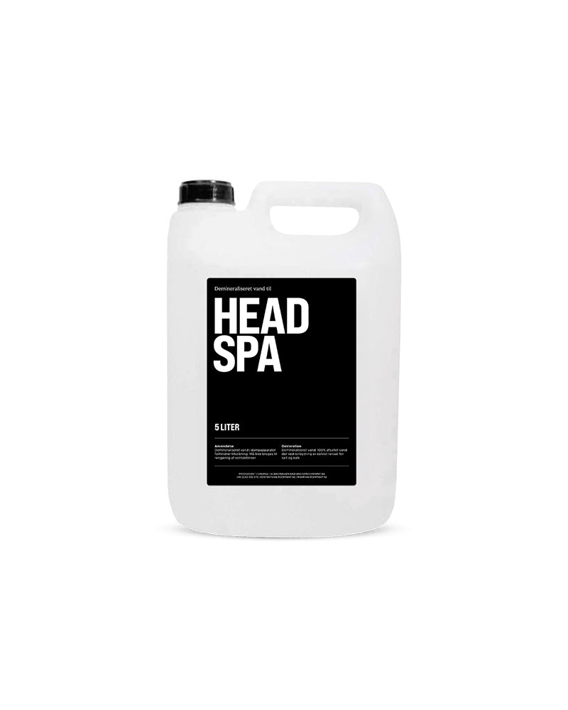 Demineralised water - for Head Spa and hair steamers 5L