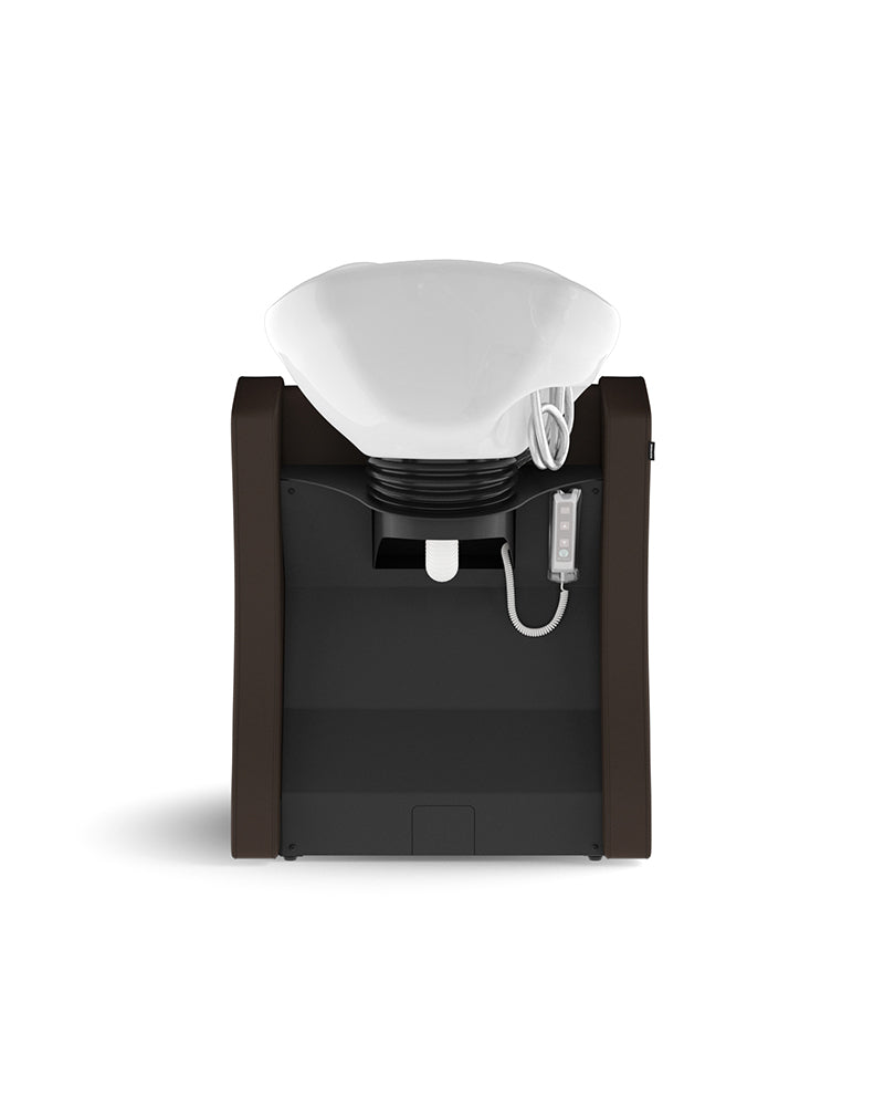 Fredda - Brown massage sink - White basin