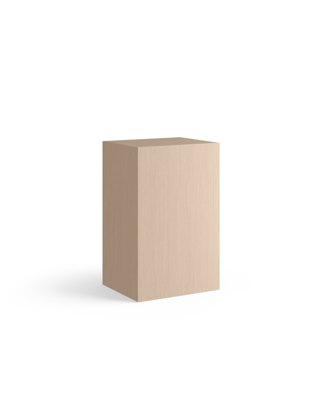 Welcome - Reception counter in oak pattern - 55cm