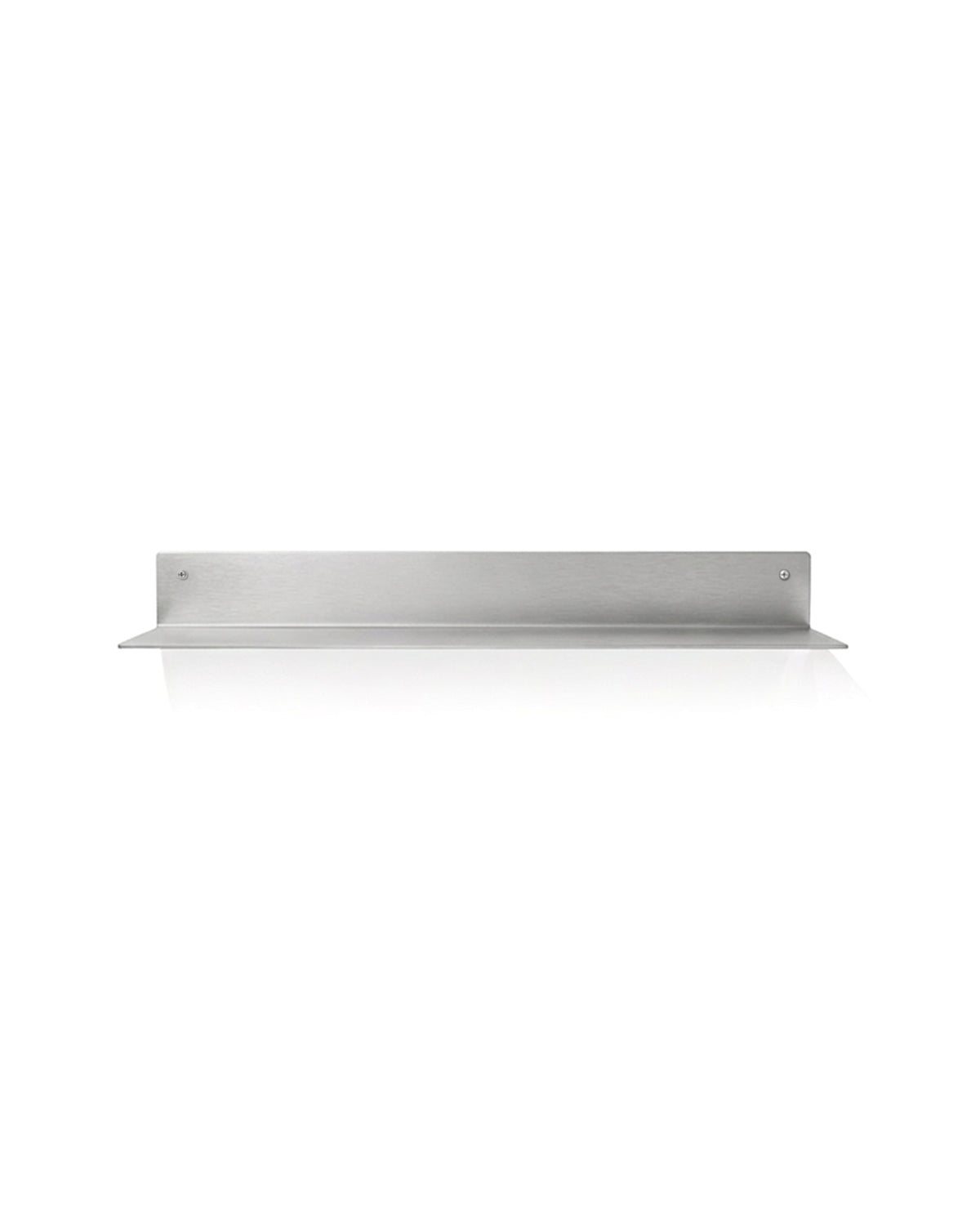 Slim Steel - 76cm shelf in stainless brushed steel