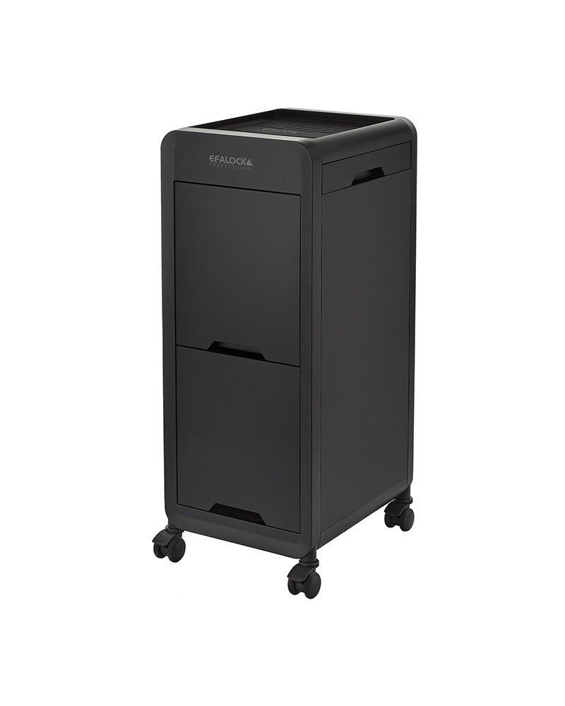 eNOBILE - Black lockable trolley
